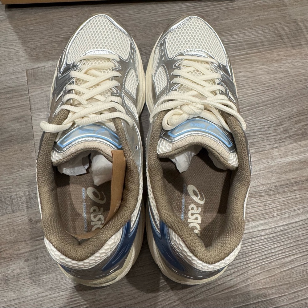 ASICS Gel-Kayano 14 Cream Pepper Athletic Running Sneakers - Picture 6 of 13